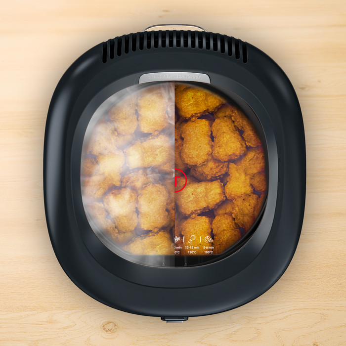 Tefal Vision FF2528 bovenkant