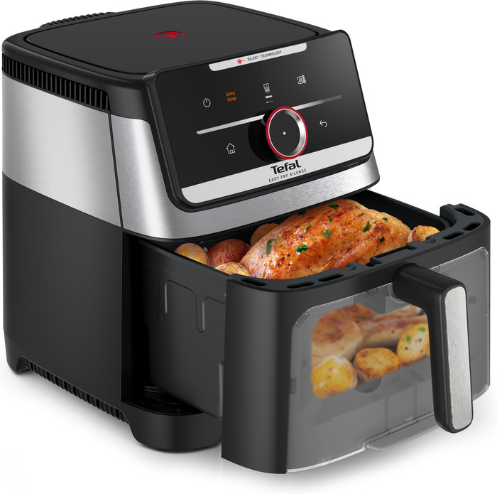 Tefal Easy Fry Smart & Silence EY876D rechterkant
