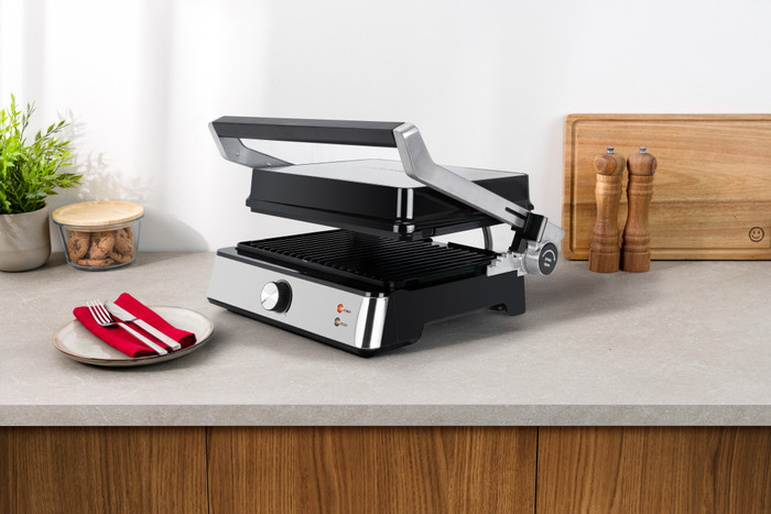 Pierre Contactgrill PCG5000 Multi product in gebruik