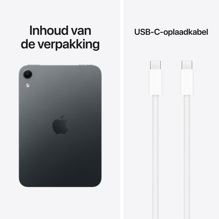 Apple iPad mini 8 (2026) 8,5 inch 512GB Wifi Middernacht visual leverancier