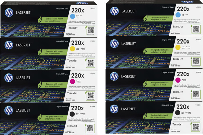 HP 220X LaserJet Toner Combo Pack (2 stuks) Main Image
