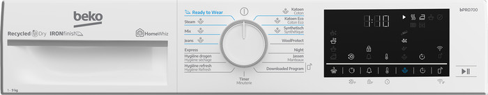 Beko B5T49924WC IronFinish detail