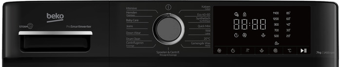 Beko B1W764BBBE SteamCure detail