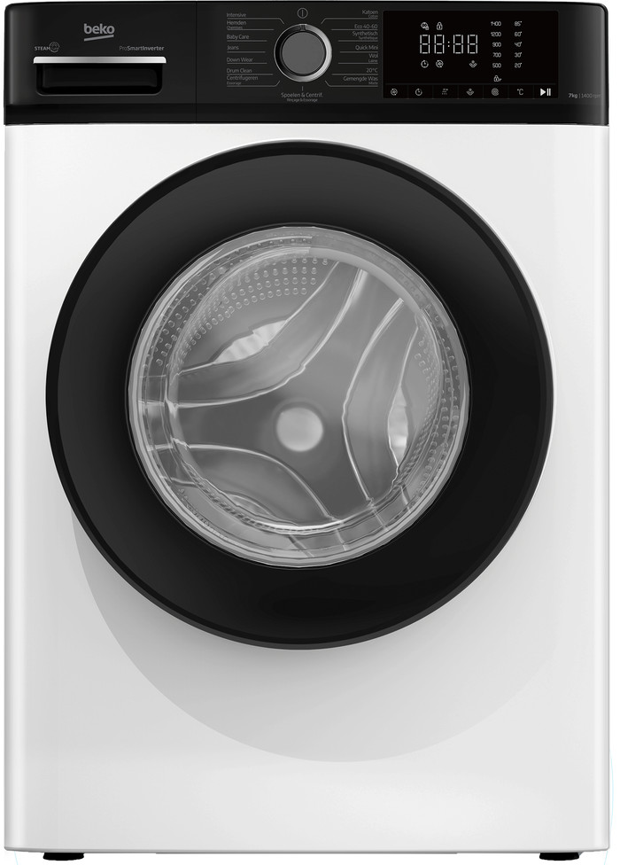 Beko B1W764BBBE SteamCure Main Image