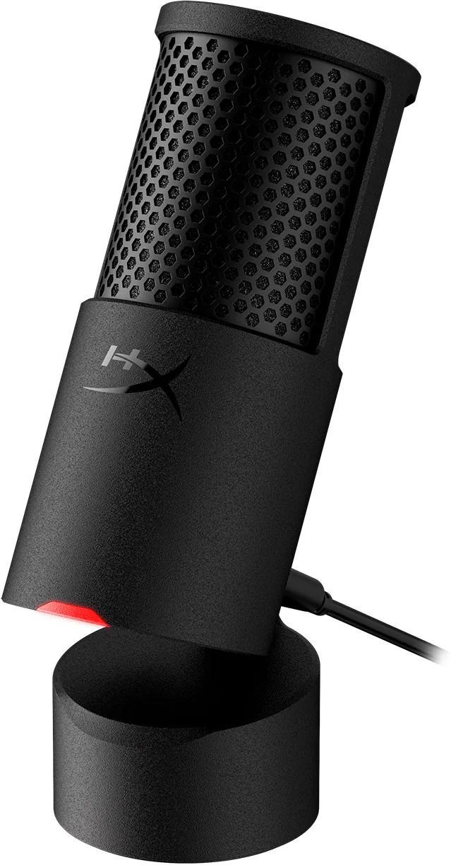 HyperX SoloCast 2 USB Streaming Microfoon linkerkant