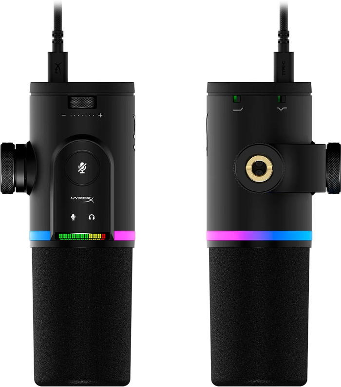 HyperX FlipCast USB/XLR Streaming Microfoon detail