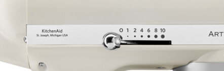 KitchenAid Artisan Mixer 5KSM156CXEPL Porcelain White detail