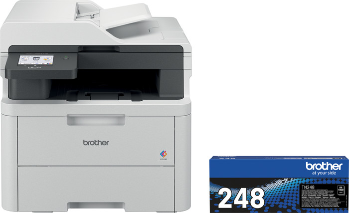 Brother DCP-L3560CDW + 1 extra zwarte toner Main Image