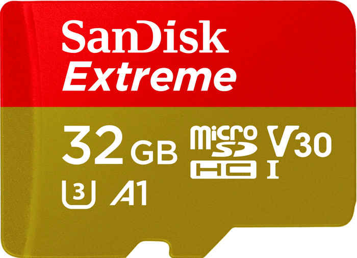 SanDisk MicroSDHC Extreme 32GB 60MB/s Main Image