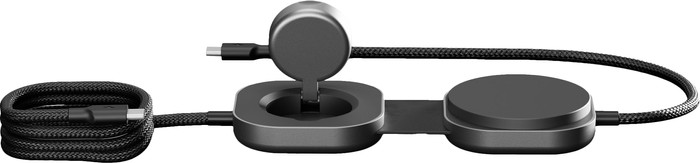 Zens Pro 3 Wireless Charger 20W with USB-C Cable Black back