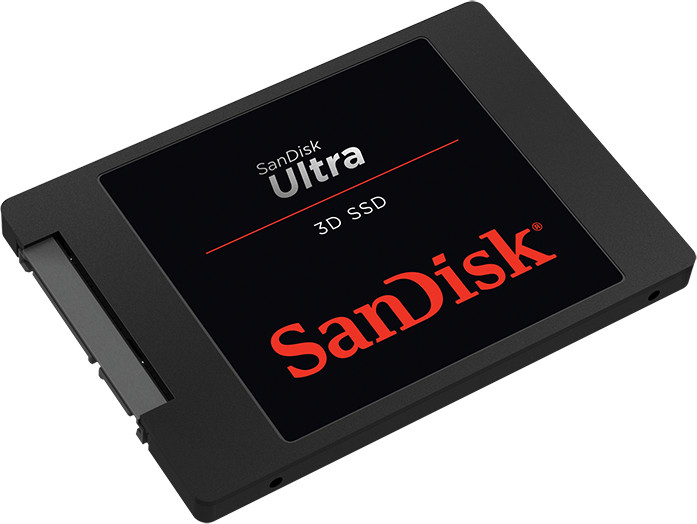 SanDisk Ultra 3D SATA SSD 2TB top