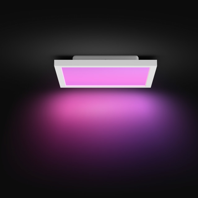 Philips Hue Surimu plafondlamp White and Color vierkant klein voorkant