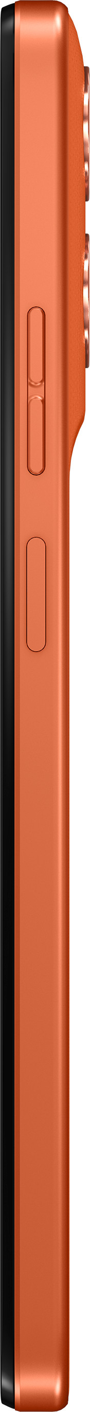 Motorola Moto G06 256GB Arabesque Orange 4G right side