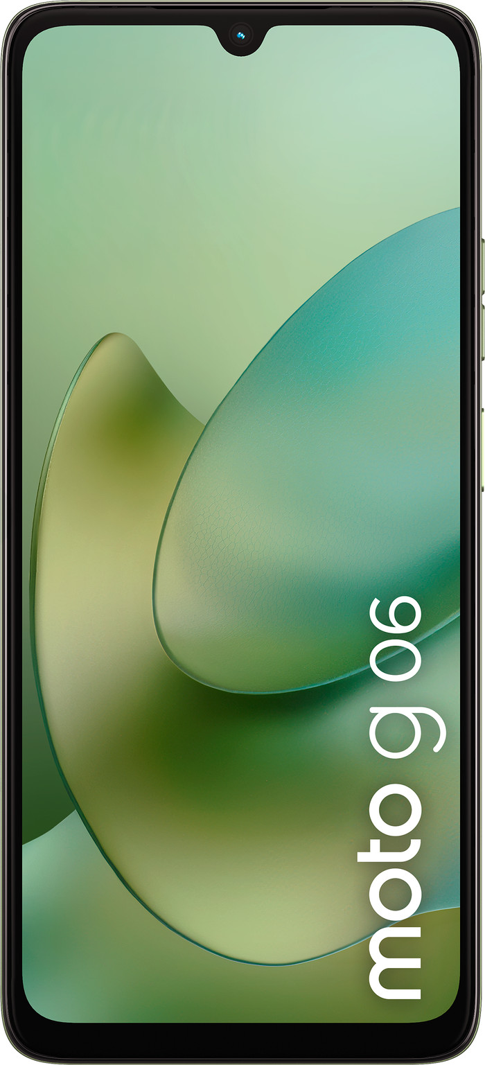 Motorola Moto G06 256GB Tendril Green 4G front