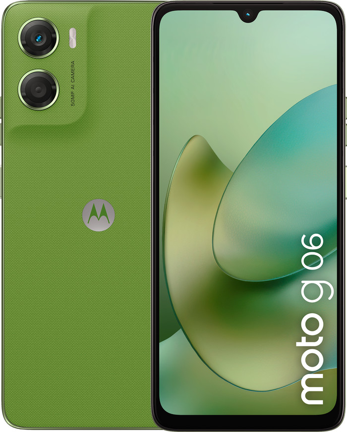 Motorola Moto G06 256GB Tendril Green 4G Main Image