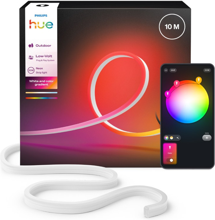 Philips Hue Neon Outdoor LED Strip 10m Main Image