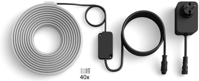 Philips Hue Flux Outdoor LED Strip 10m front