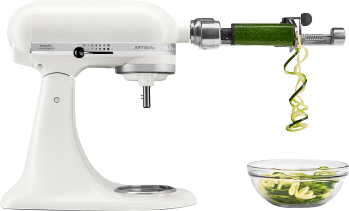 KitchenAid Artisan Mixer 5KSM175PSEPL Porcelain White product in use