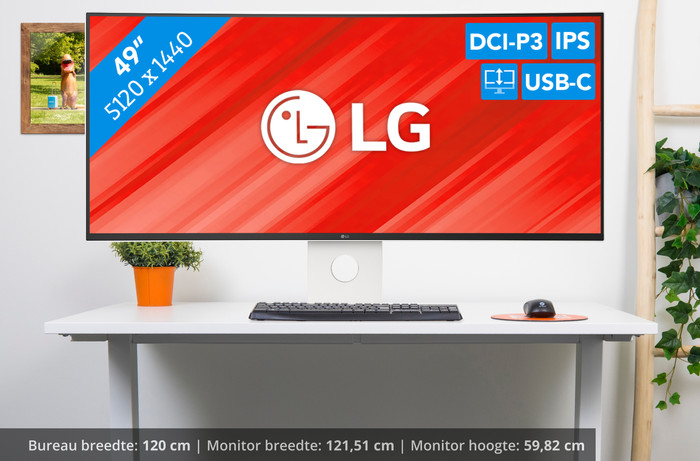 LG UltraWide 49U950A-W visual Coolblue 1
