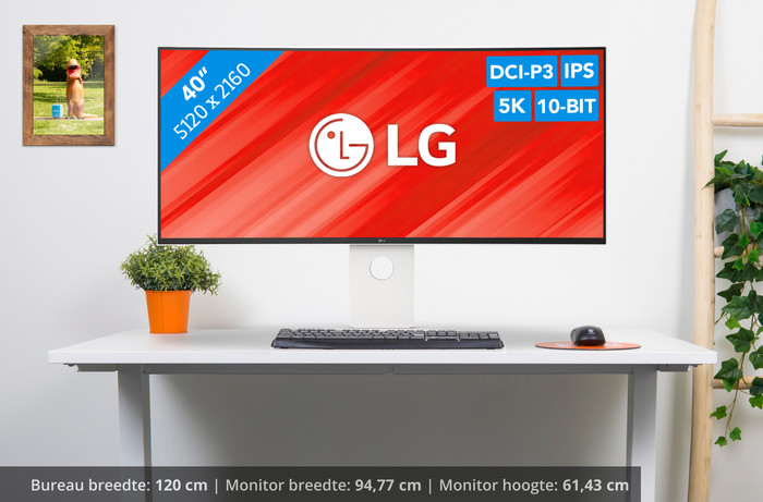LG UltraWide 40U990A-W visual Coolblue 1