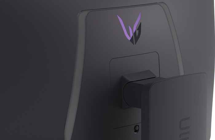 LG UltraGear OLED 34GX900A-B achterkant