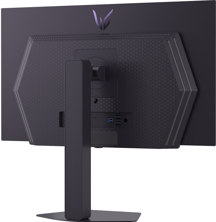 LG UltraGear OLED 27GX704A-B achterkant