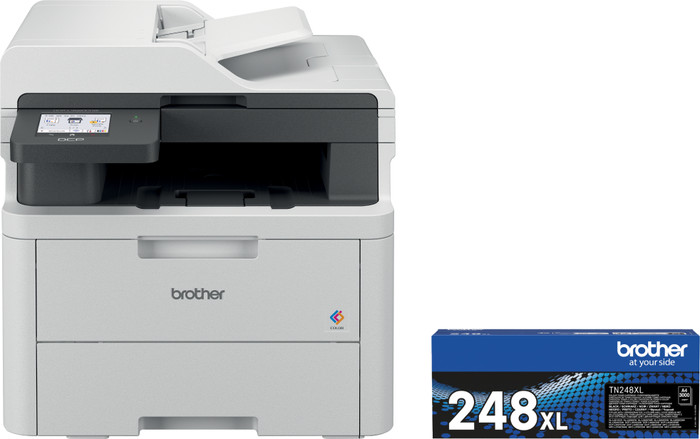 Brother DCP-L3560CDW + 1 extra zwarte XL toner Main Image