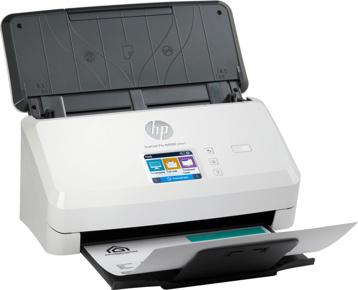 HP ScanJet Pro N4000 snw1 Scanner linkerkant
