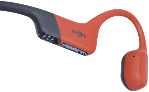Shokz OpenSwim Pro USB-C Rood detail