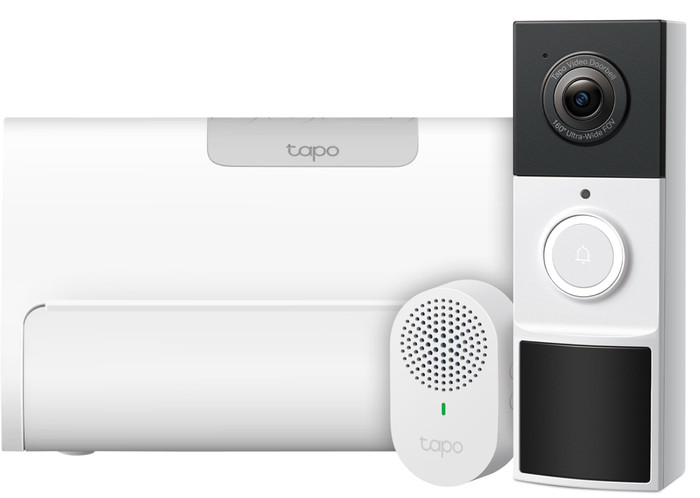 TP-Link Tapo D210 Slimme Video Deurbel + H500 Smart HomeBase Main Image