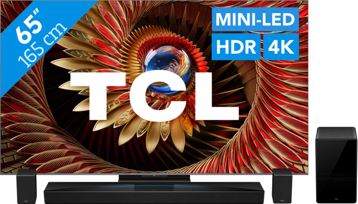 TCL 65 inches QD Mini-LED C81K 4K (2025) + TCL Q85H PRO Main Image
