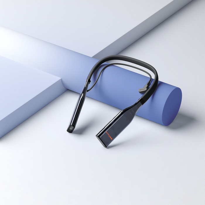 VITURE Pro Neckband 256GB product in gebruik