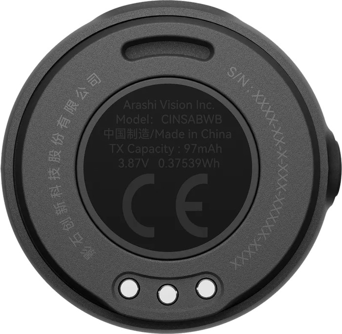 Insta360 Mic Air Zender achterkant