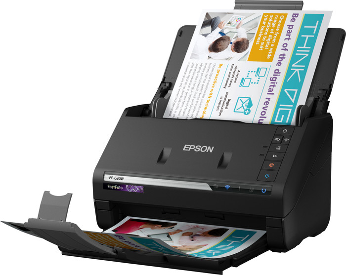 Epson FastFoto FF-680W Scanner product in gebruik