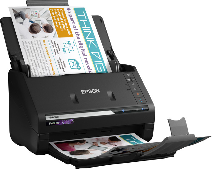 Epson FastFoto FF-680W Scanner product in gebruik