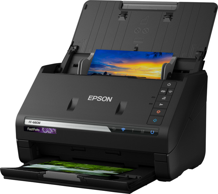 Epson FastFoto FF-680W Scanner rechterkant