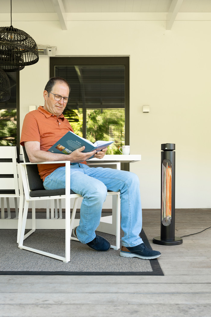 Eurom Golden 2000 Shadow Tower product in gebruik