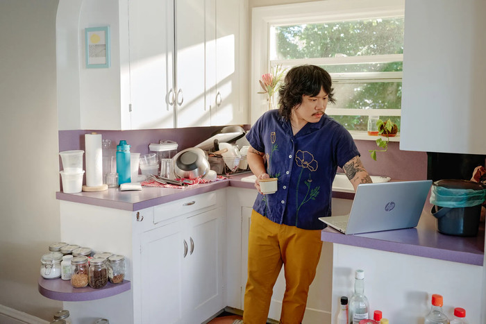 HP Laptop 15-fc0975nd product in gebruik