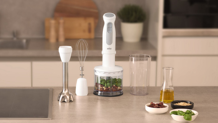 Braun MultiQuick 5 MQ50.236M product in gebruik