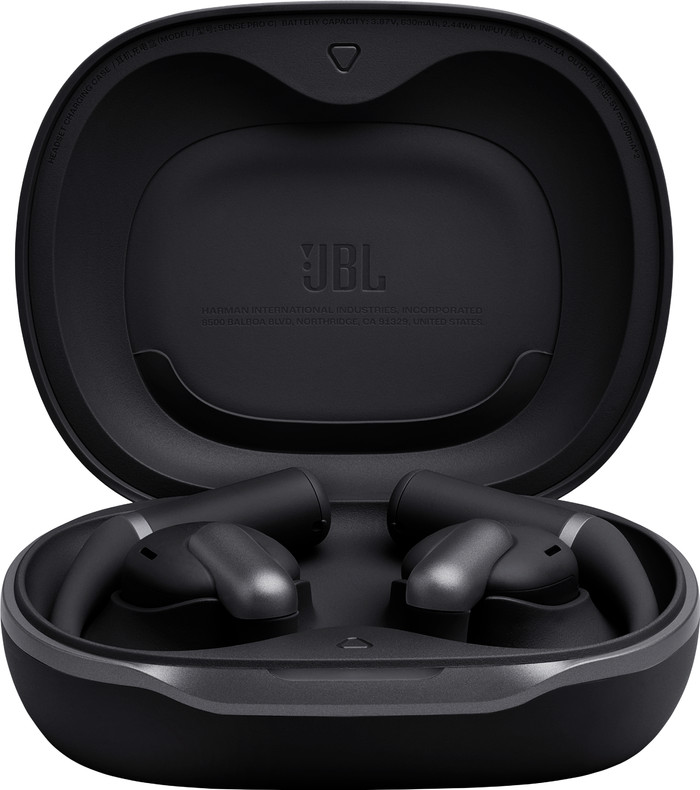 JBL Sense Pro Black + BlueBuilt Quick Charge Charger front