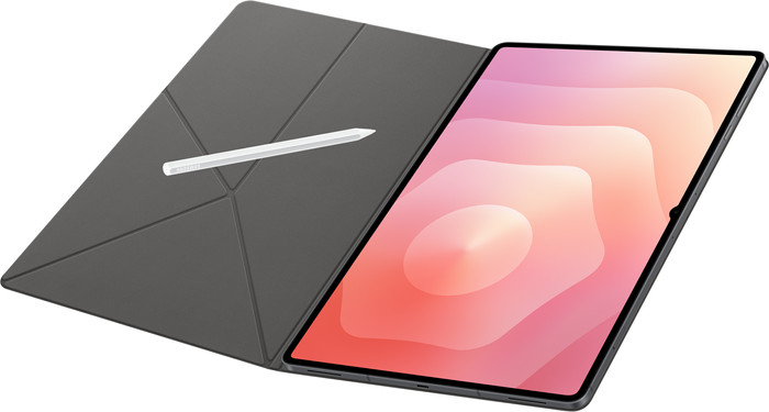 Samsung Galaxy Tab S11 Ultra Book Case Zwart voorkant