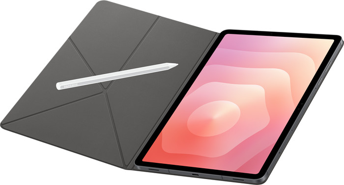 Samsung Galaxy Tab S11 Book Case Zwart voorkant