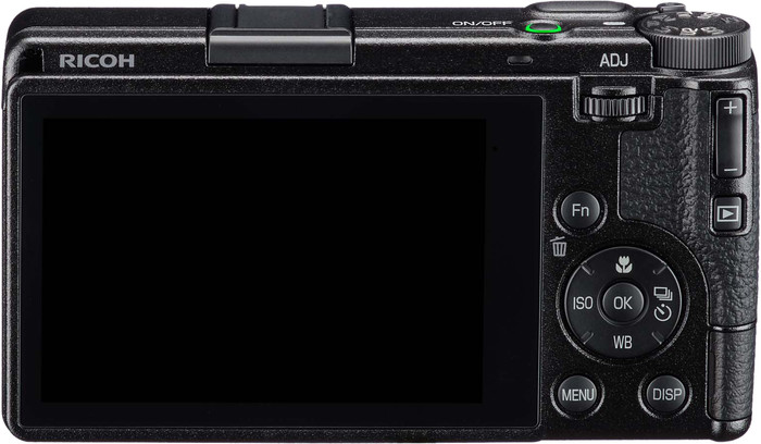RICOH GR IV achterkant
