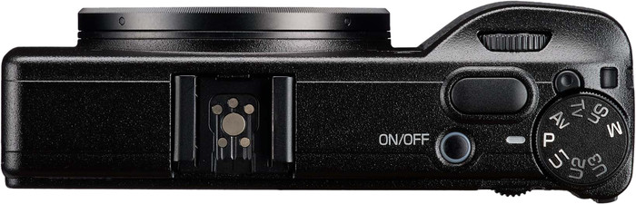 RICOH GR IV bovenkant