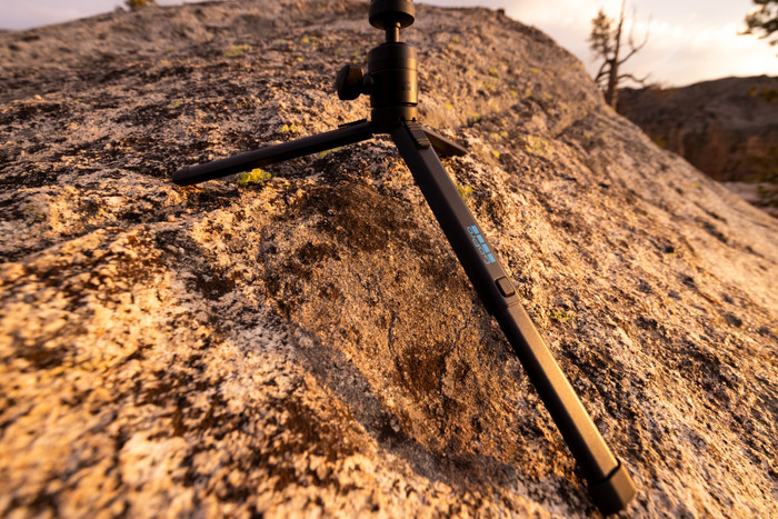 GoPro Tripod + Ball Head product in gebruik