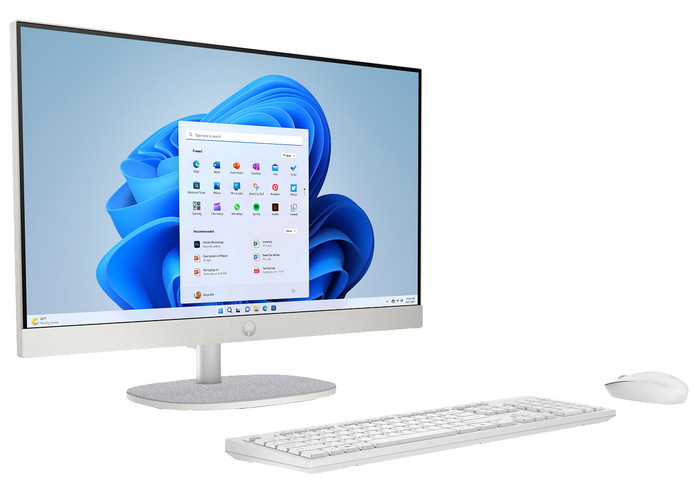 HP 24 inch All-in-One 24-cr0970nd QWERTY linkerkant