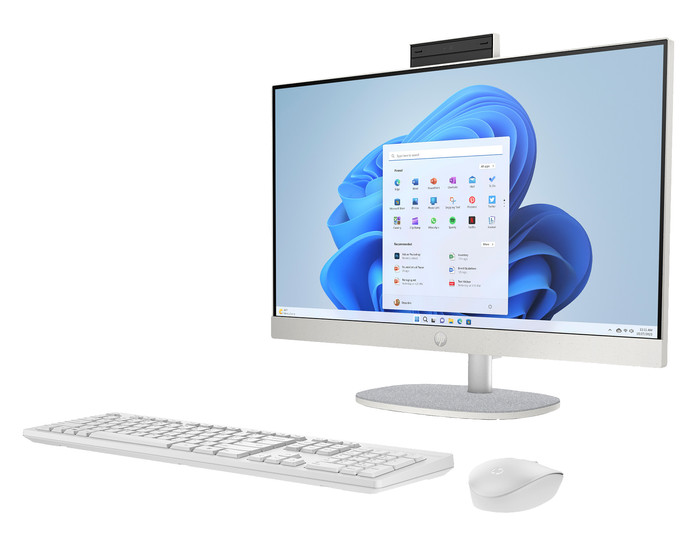 HP 24 inch All-in-One 24-cr0970nd QWERTY rechterkant