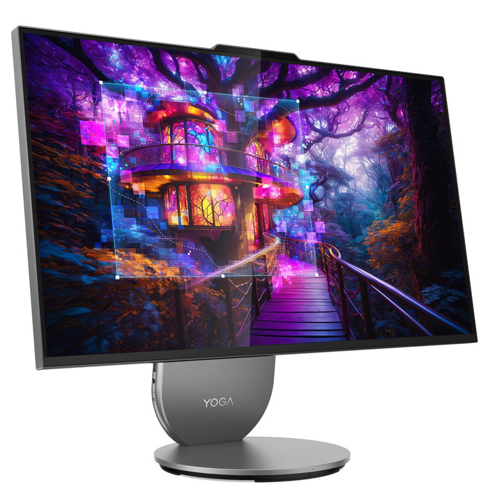 Lenovo Yoga AIO 27IAH10 F0J2001LNY QWERTY linkerkant