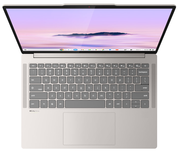 Lenovo Chromebook Plus 14M9610 bovenkant