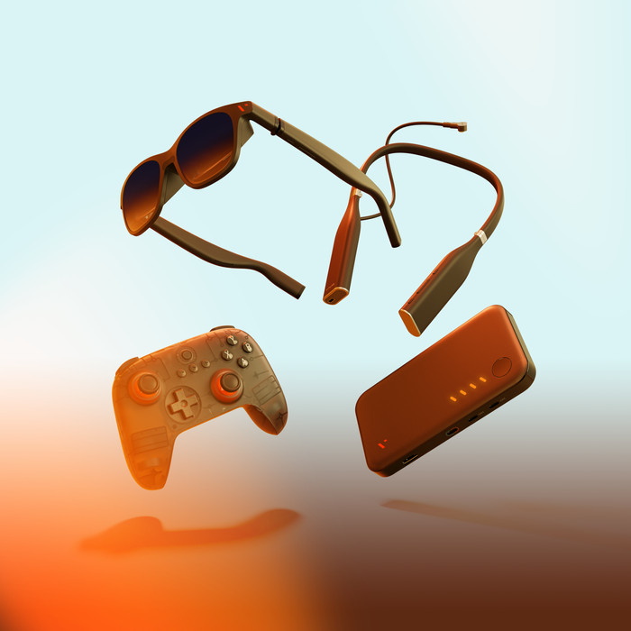 VITURE Luma Pro XR Glasses product in gebruik